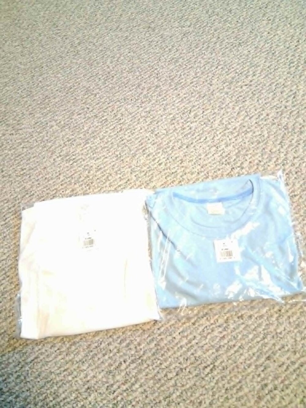 woman's Hanes 2-piece tops 3X new one blue one white NEW in packages